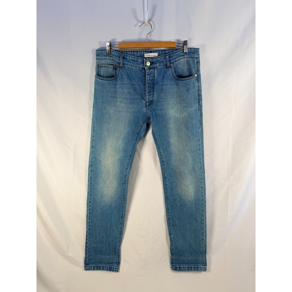 Alexander Kraft Monte Carlo Perfect Jeans Men's 35 Blue Made in Italy